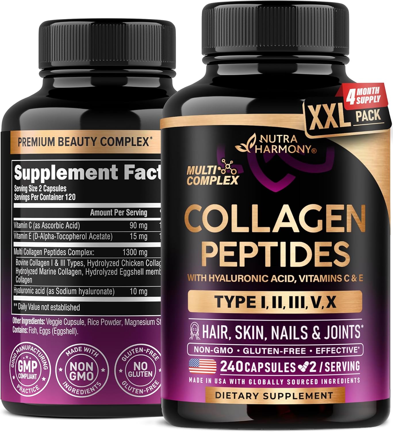 Radiant Wellness Multi-Collagen Peptides™